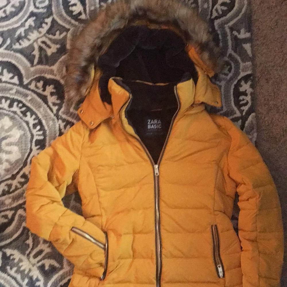 Zara puffer jacket